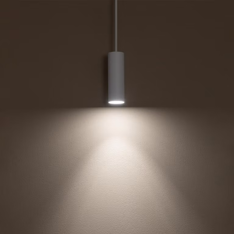 Lampada a sospensione FOURTY bianca 1xGU10x10W in metallo, dimensioni: 133x4x4 cm, IP20, Nowodvorski Lighting