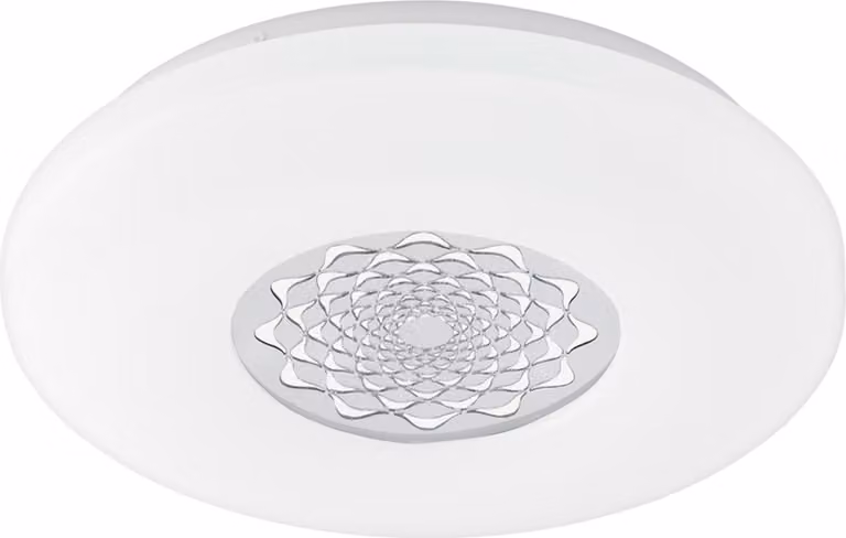 EGLO 96025 Plafoniera LED Ø340 WS/CROMO GLITTER 'CAPASSO 1' CAPASSO 1