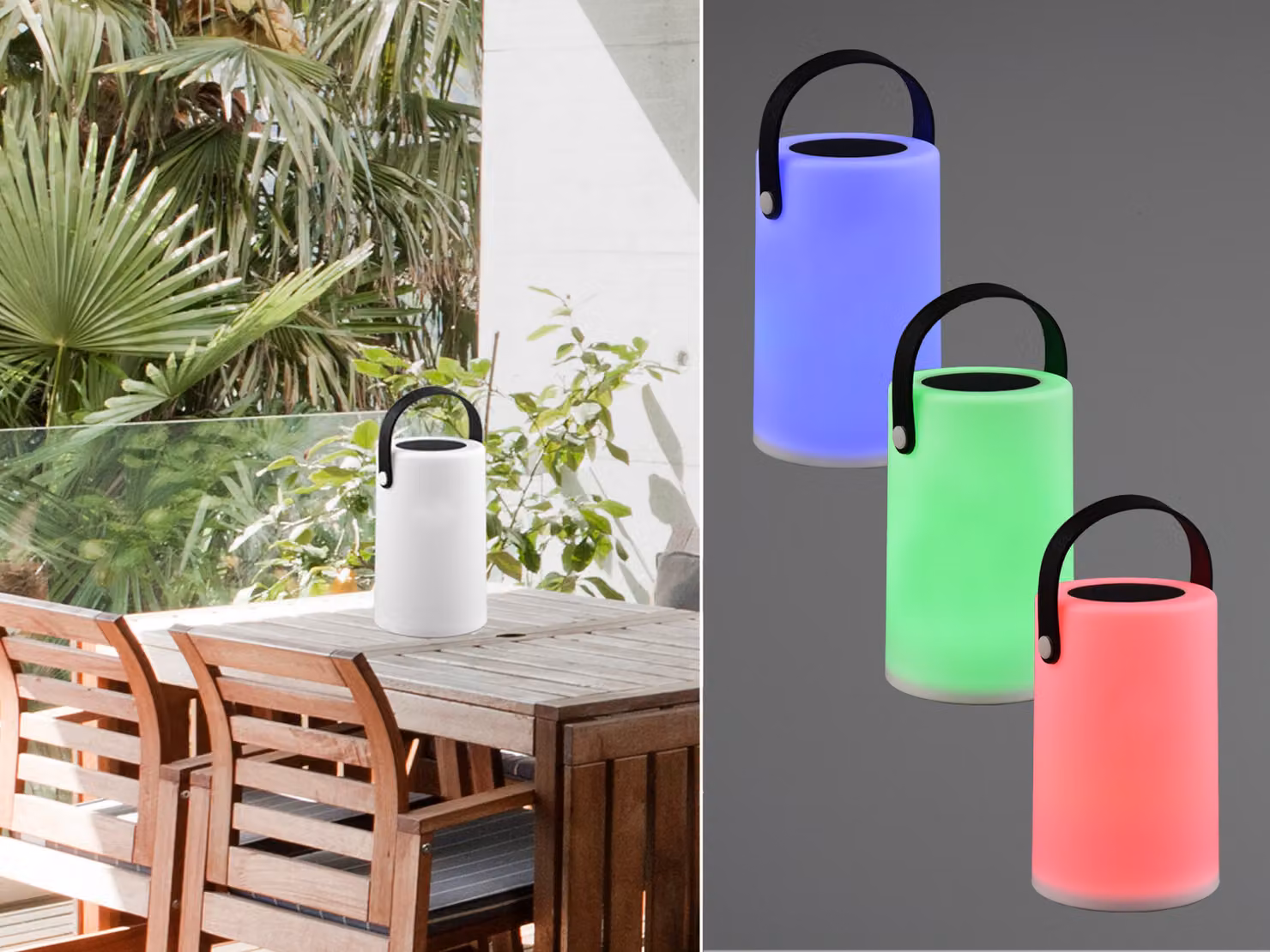 Reality Garcia lampada da tavolo ricaricabile 0,1W 3000K R54066101