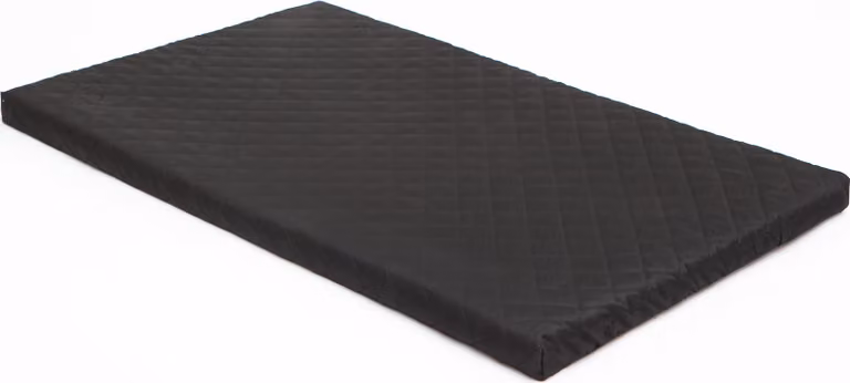 Materasso per cani Divano letto per cani Cuscino per divano Materasso per cani Cestino per cani Letto per animali domestici Letto morbido per cani Cuscino XXL - 103 x 63 cm Nero