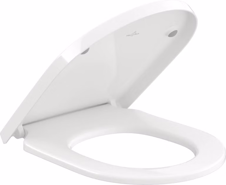 Siège de WC Villeroy & Boch Subway 3.0, ovale, SoftClose, QuickRelease, 374x438x42mm, 8M42S1T1, 8M42S1T1