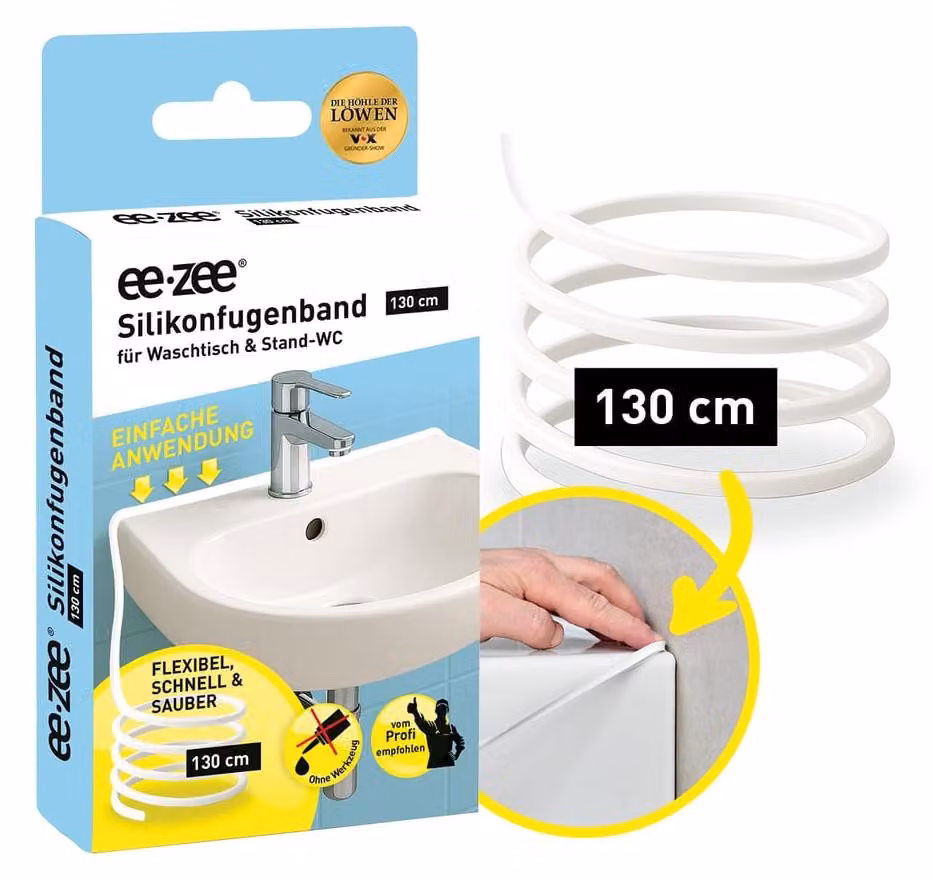 Nastro sigillante in silicone bianco, lunghezza 1300 mm