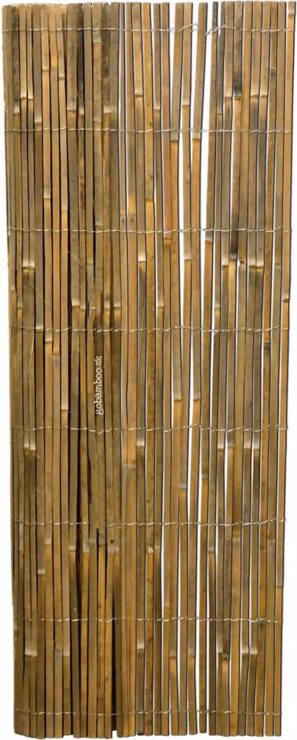Recinzione in bambù spaccato 500 x 100 cm