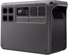 DJI Stazione di Alimentazione Portatile Power 2000 con Batteria al Litio da 2048Wh, Nero e Grigio