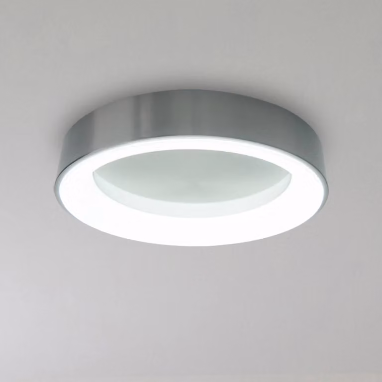 Näve Plafoniera a LED 1386961, dimmerabile, Cromo / Argento, Soggiorno / Sala da pranzo, Metallo, Moderno, Plafoniera LED
