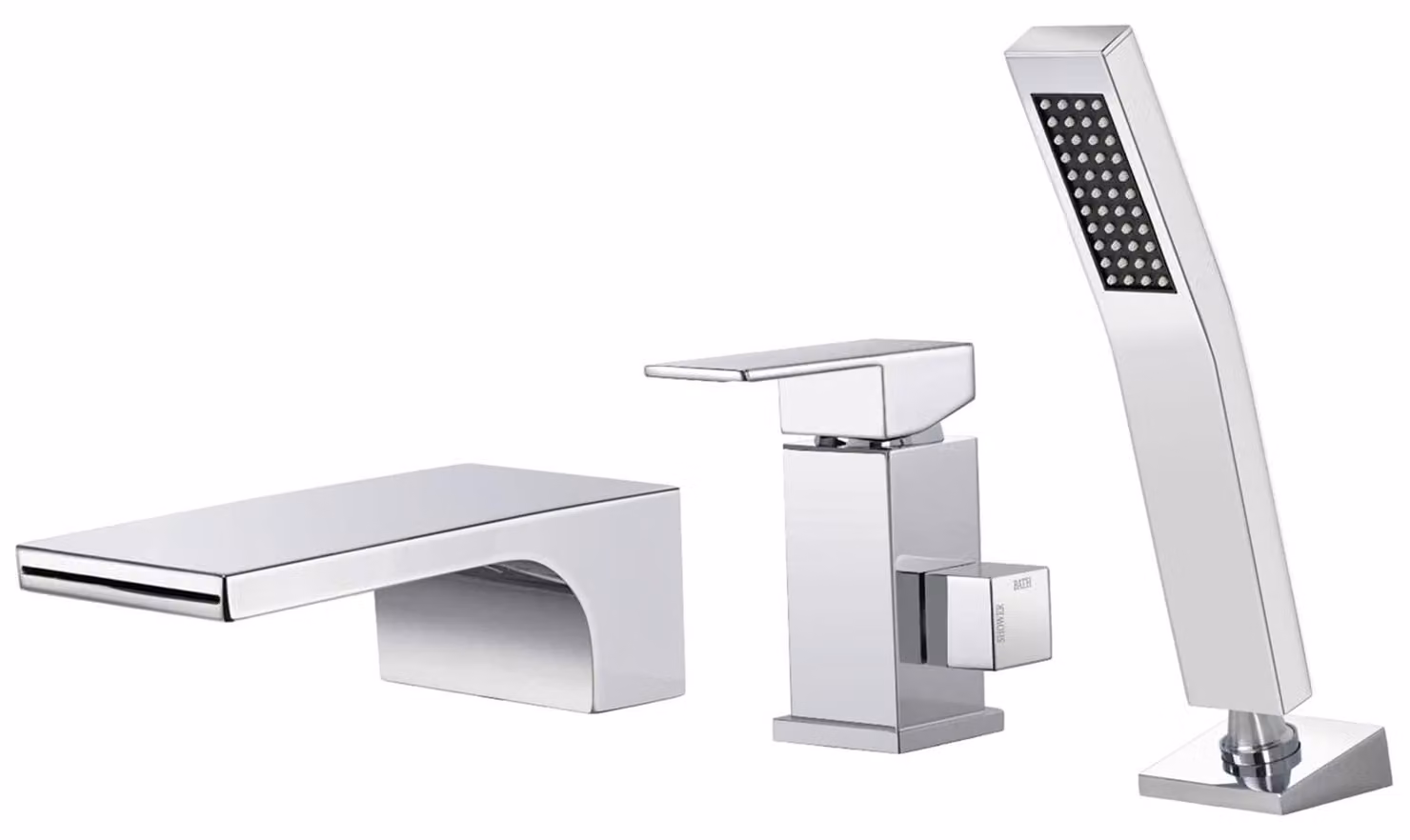 Rubinetteria da bagno con erogatore a cascata