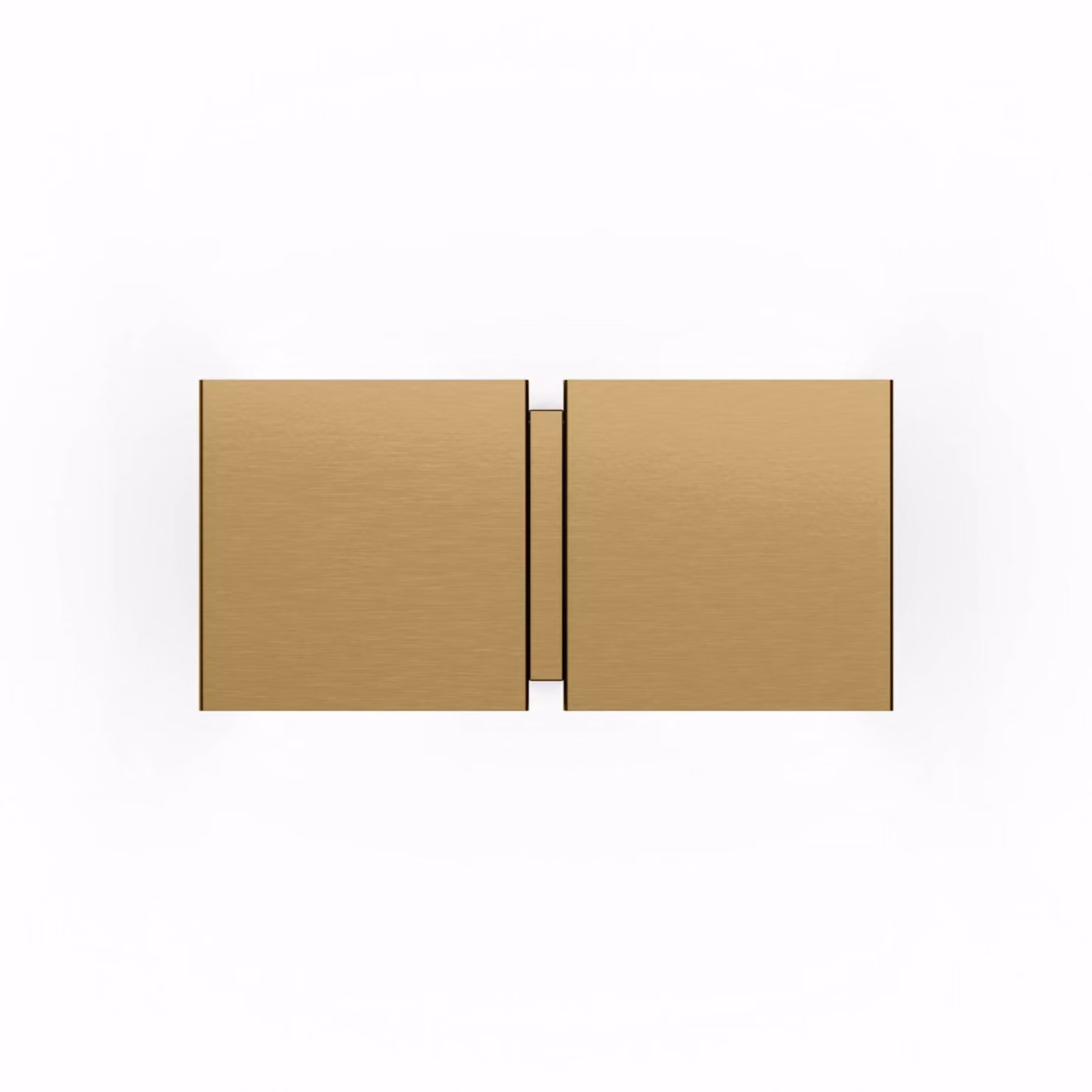 Wever & Ducré Lighting Applique da parete CG Square, Crema / Ambra, Soggiorno / Sala da pranzo, Metallo, Moderno, Applique