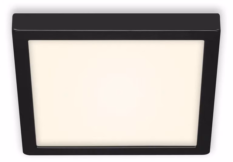 Lampada da soffitto a LED Lampada da soffitto 21 W 4.000 Kelvin Bianco-nero Metallo Briloner