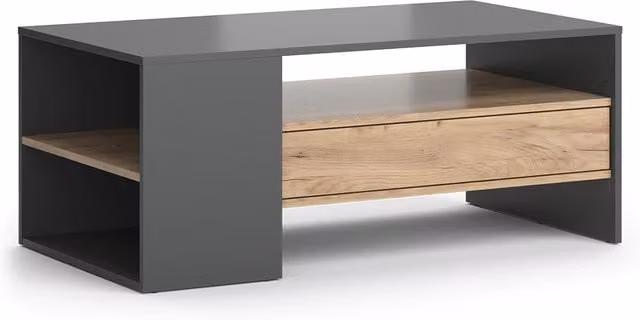 Tavolino Fabien Vicco Rovere, L: 110 cm, P: 60 cm, H: 45,5 cm – 1