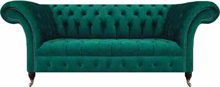 Wohnzimmer Luxus Sofa Dreisitze Couch Chesterfield Polstermöbel Einrichtung