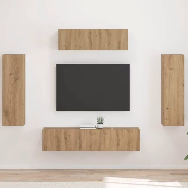 Mobile TV 5 pz Rovere artigianale 3409176