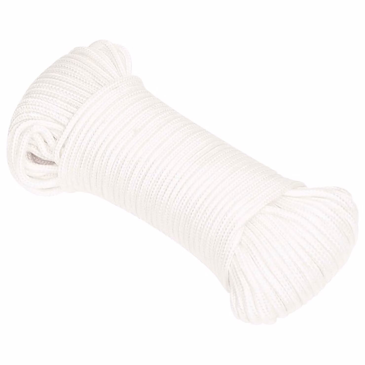 Corda multiuso vidaXL in plastica bianca, diametro 3 mm, lunghezza 50 m