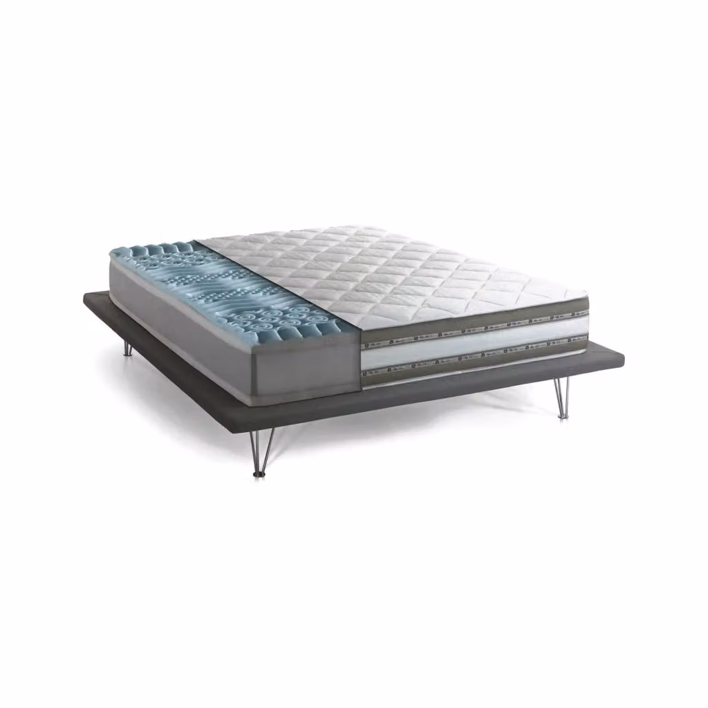 Materasso Ibrido Singolo Aksi di Talamo Italia, Bianco, L/P/H: 200 x 90 x 27 cm – 2