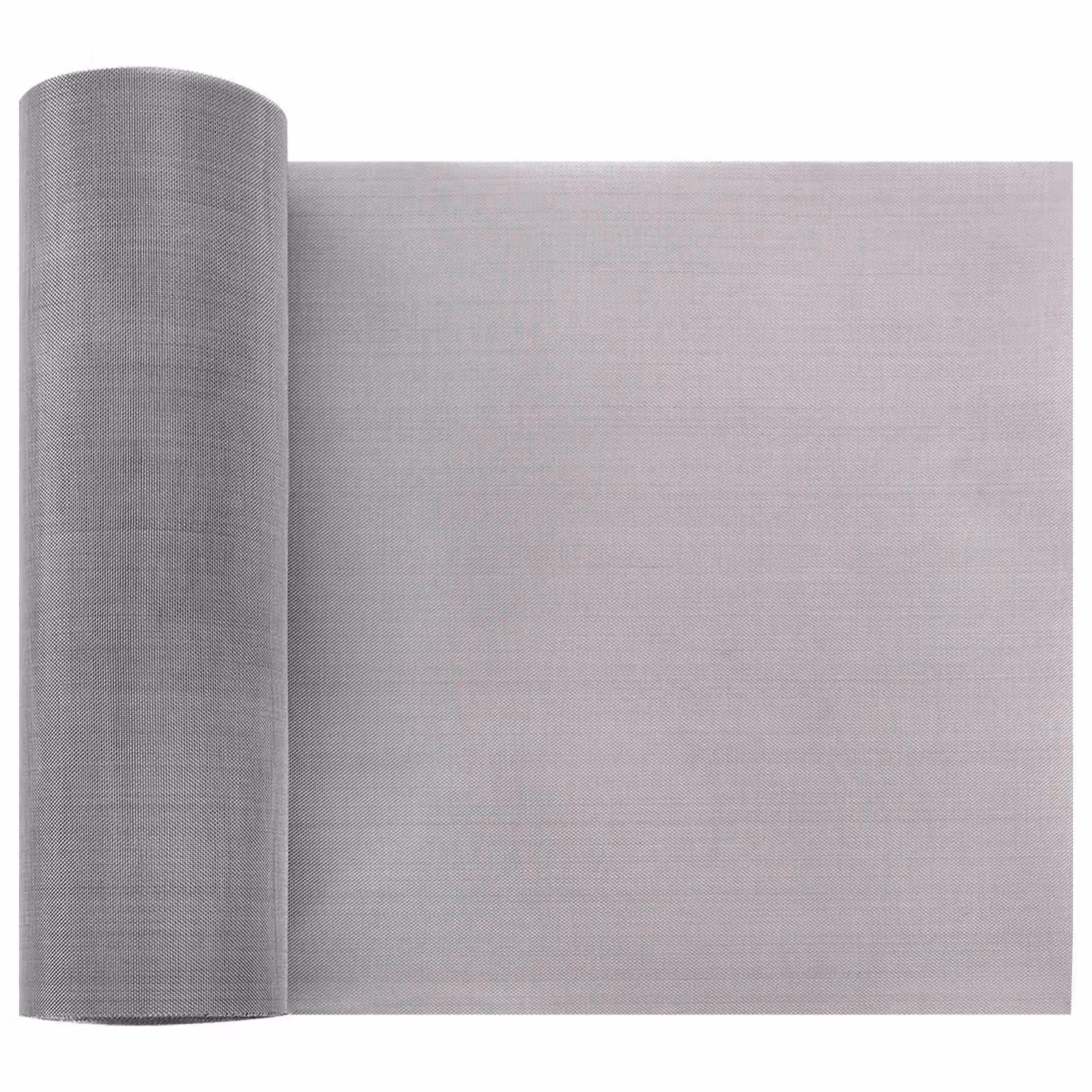 Rete per schermatura vidaXL in acciaio inossidabile Argento L: 20 cm, P: 2000 cm