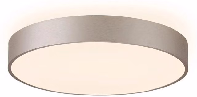 Plafoniera rotonda LED 95W CCT 3000K 4000K MENKAR 800 lampada 80cm luce soffitto negozio ufficio 230V COLORE SILVER