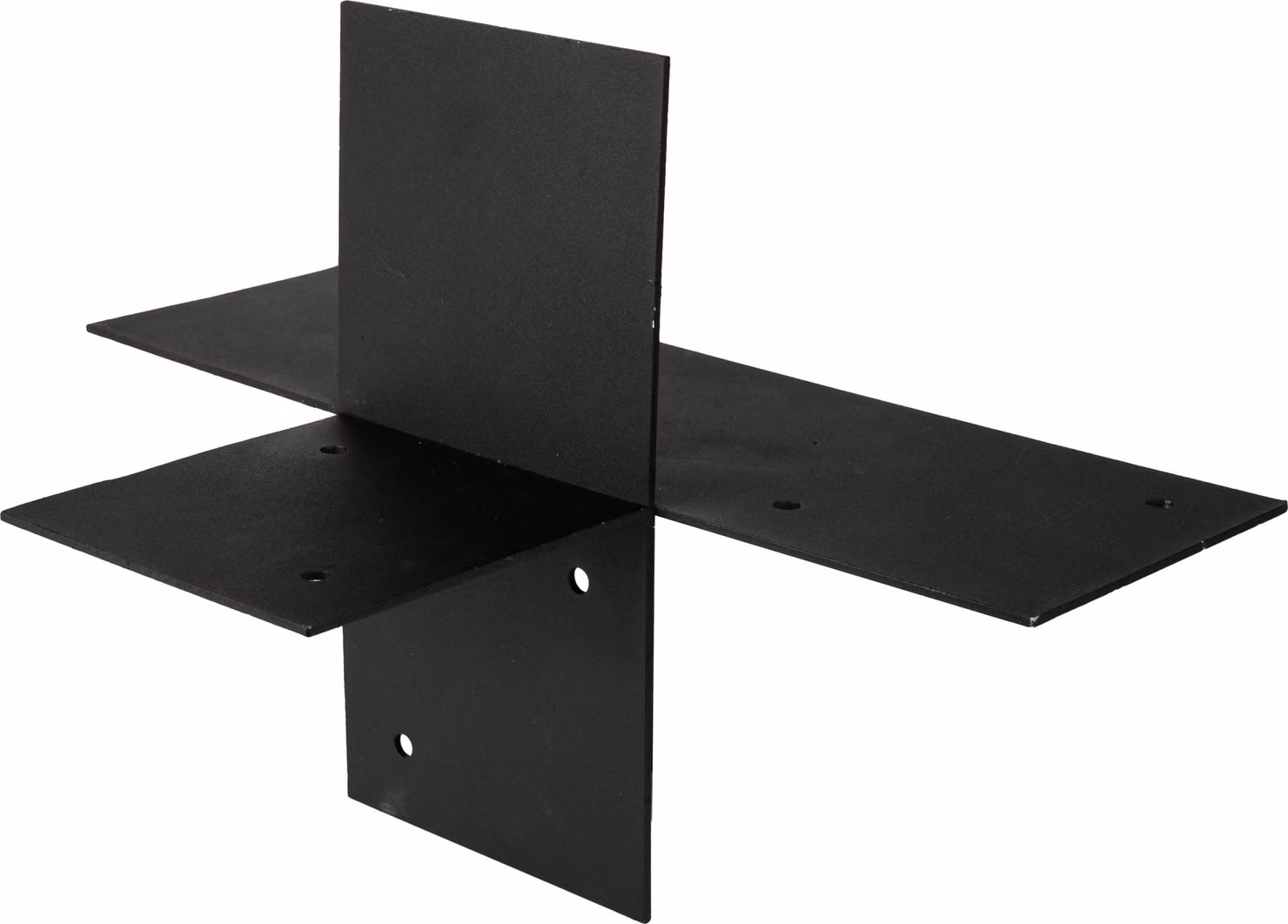 Giunto angolare pergola rivestito di nero per travi 15 x 15 cm - al pezzo