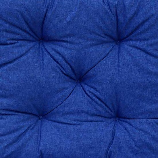 Sedia a torre blu, dimensioni 150x50x8 cm