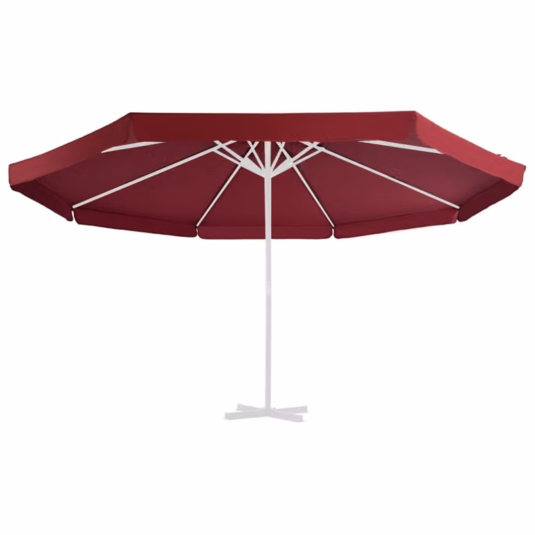 Telo di Ricambio per Tenda da Sole Rosso Bordò 515 cm