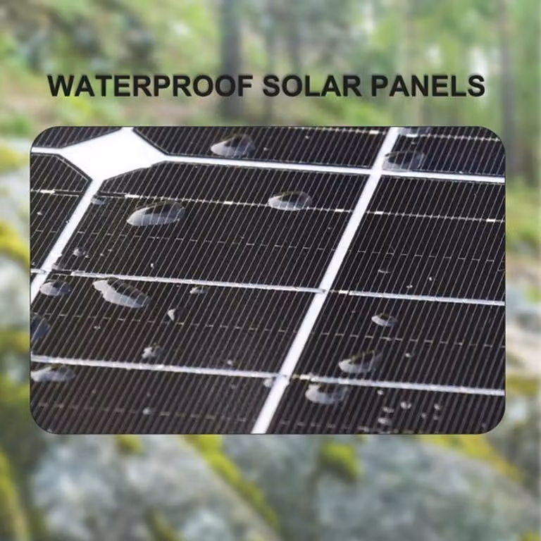 Pannello solare - 150W - Monocristallino - Impermeabile IP65 - Adatto per balconi, camper e sistemi off-grid