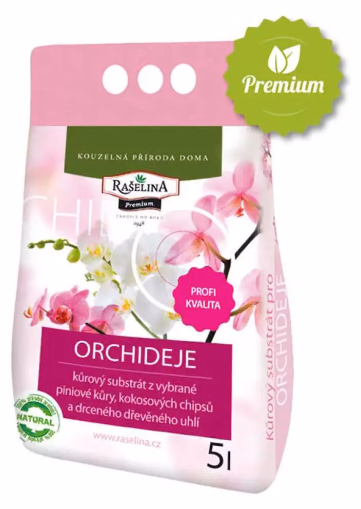 Substrato GRASS PREMIUM per orchidee 5l