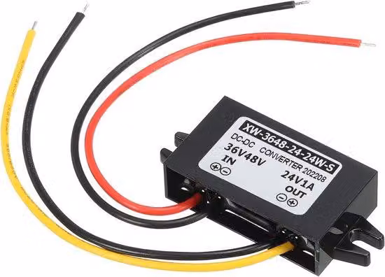 Controllore di alimentazione DC 36V/48V - Alloggiamento in plastica - Sistema solare a LED - Gestione dell'energia