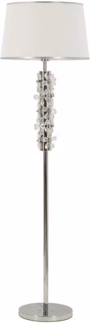 Lampadelle A Da Terra Silver Flower cm ø 45x157