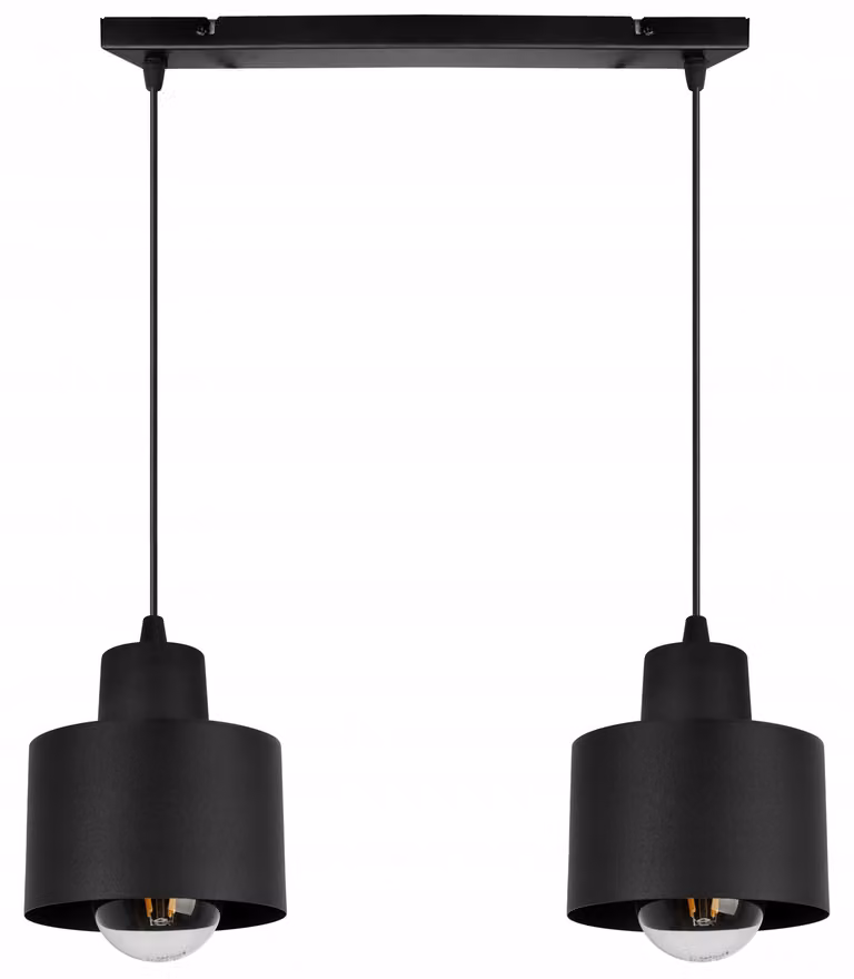 Moderna Lampada A Sospensione Lampada A Led Nera