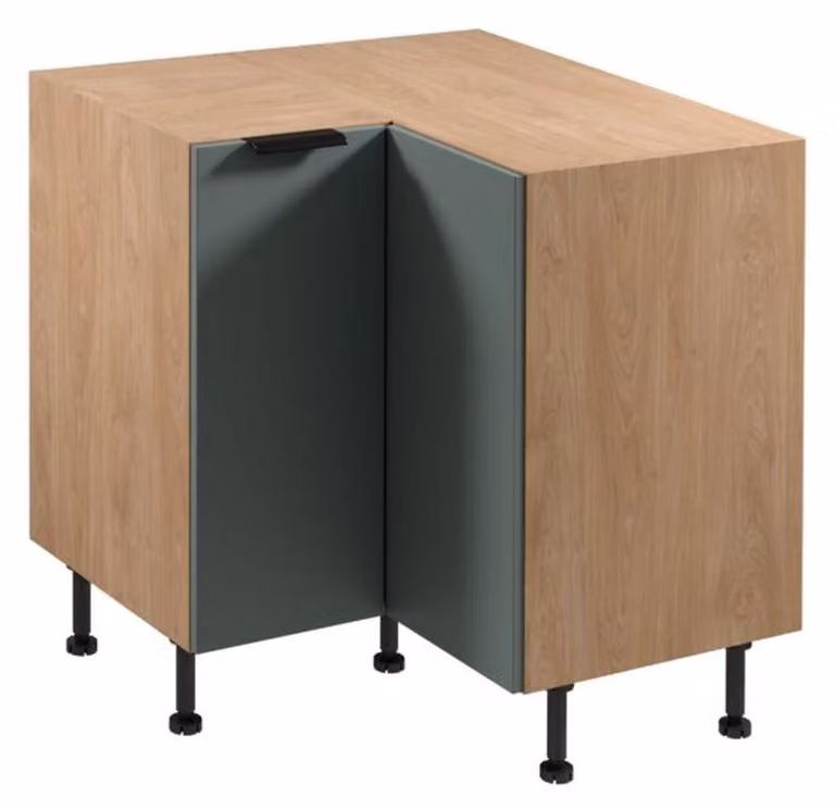Kücheneckschrank Eckunterschrank Eckschrank Küchenschrank mit Ablage