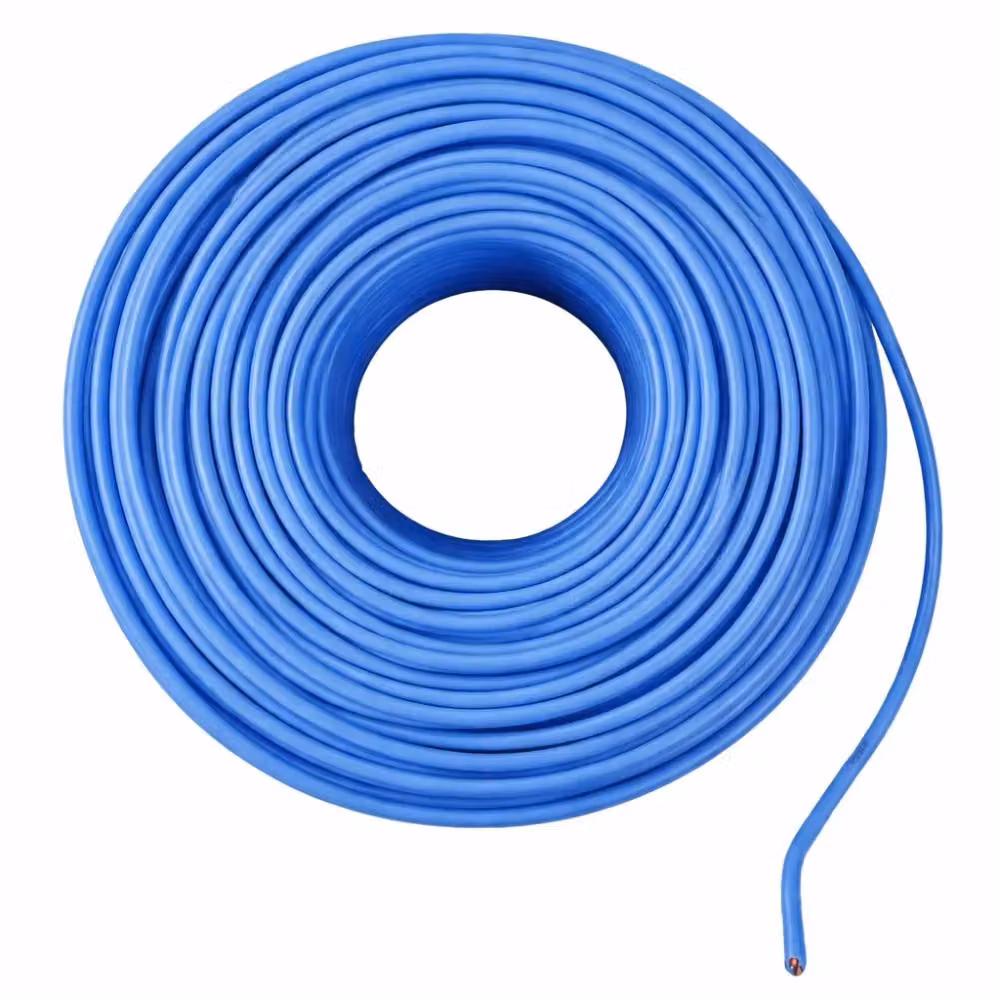 Cavo Vimar due fili plus 2x1 mm per videocitofonia interna blu, lunghezza 100 m – 2