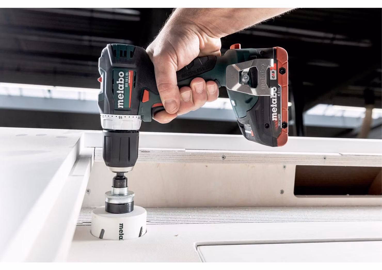 Trapano avvitatore a batteria Metabo BS 18 L BL, scatola, 602326890