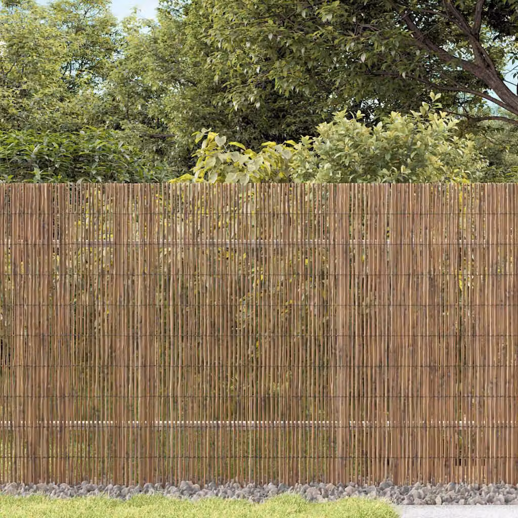 vidaXL Recinzione da giardino naturale