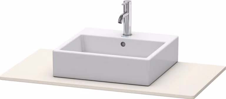 Console Duravit XSquare, 1 découpe, 1000x16x550mm, XS060E08383, XS060E08383
