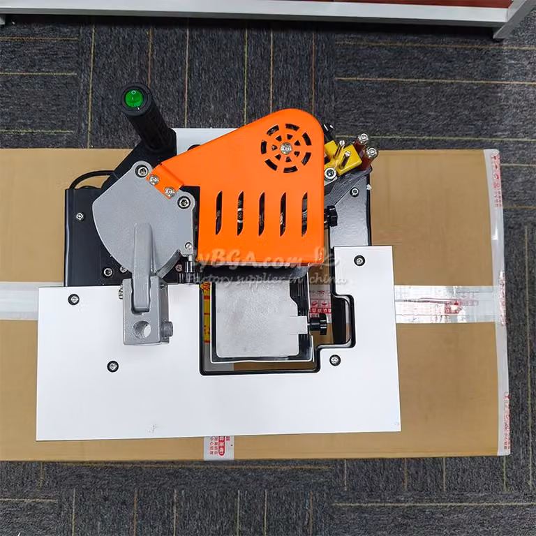 Incollatrice per bordi in legno da 1200W - Controllo elettronico della velocità - 220V - Ideale per l'incollaggio dei bordi del legno