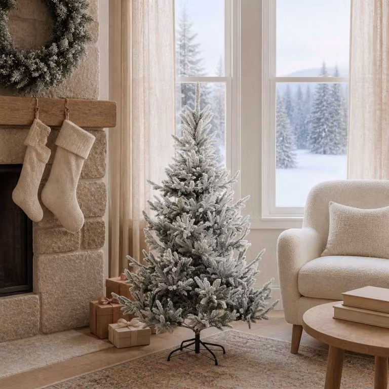 vidaXL Albero di Natale Artificiale con Rami Pieghevoli 120 cm