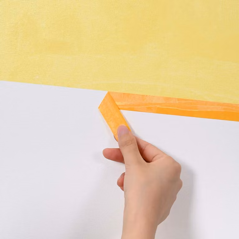 vidaXL Nastri Adesivi per Pittori 50 pz Giallo 50mm x 50m Carta