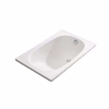 Jika Riga - Vasca da bagno, 1050x700x375 mm, bianco H2340000000001
