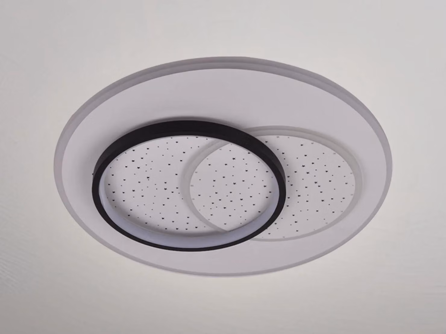 Lampada a soffitto a LED con telecomando, 85W - J1358/W
