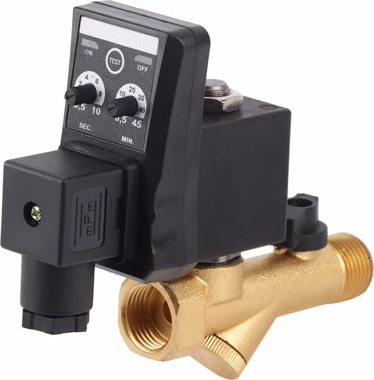 G1/2 DN15 Valvola di scarico elettronica automatica temporizzata per la condensa dei compressori d'aria (AC230V)