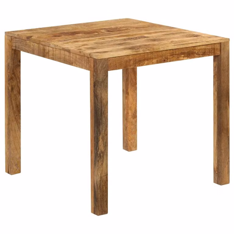 Maison Exclusive - Tavolo da pranzo in legno massello di mango 82x80x76 cm