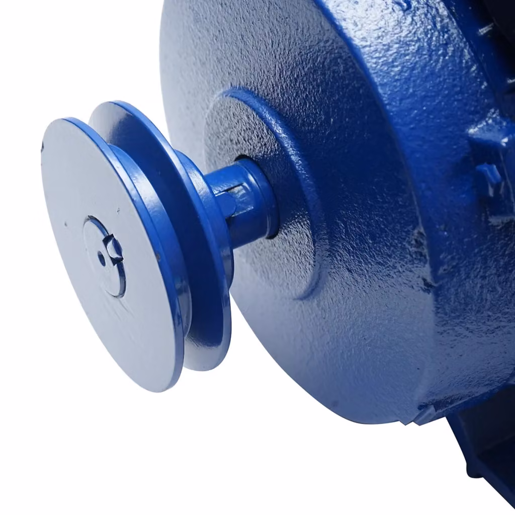 Motore elettrico monofase Breckner 4KW 220V con protezione termica blu, statore 160x110mm – 2