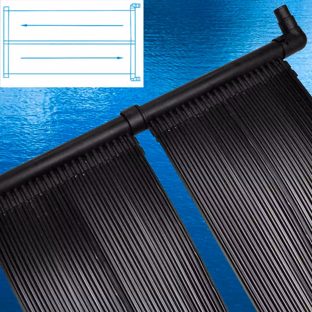 vidaXL Pannello solare per il riscaldamento della piscina (set di 2)