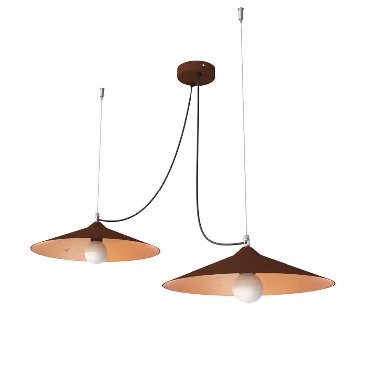 Lampada A Sospensione Colombo X2 Foglia