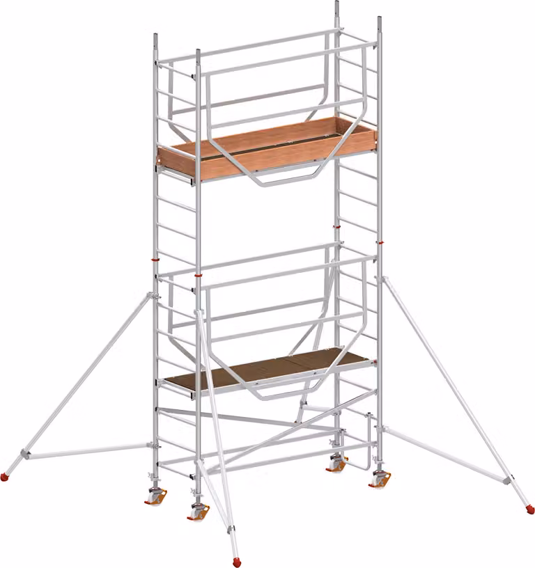 Ponteggio mobile Hymer ADVANCED SAFE-T Modulo 1+2 Lunghezza piattaforma 2,08 m