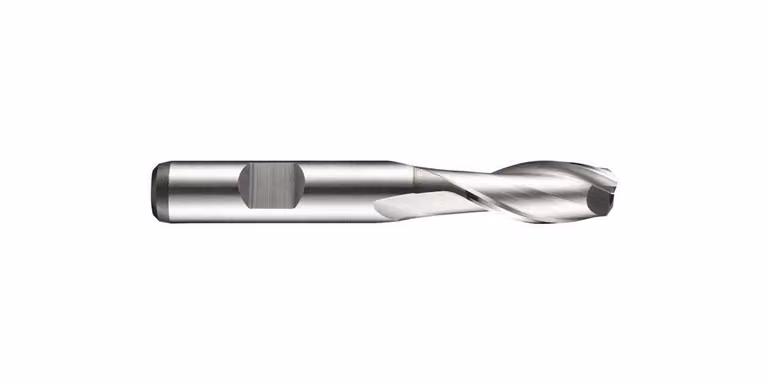 Fresa per scanalature HSS-E-PM Blank Z.2 nominale d. 4mm