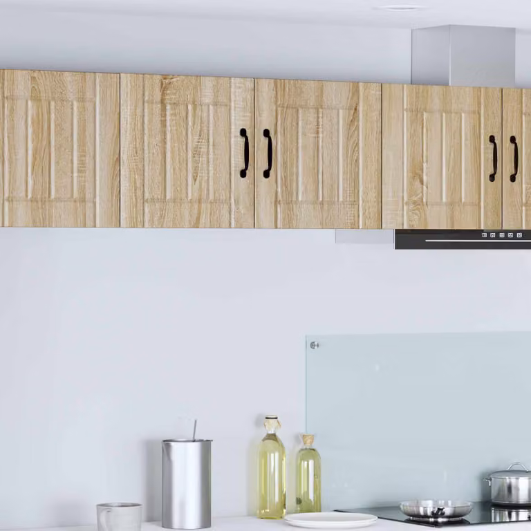 Armadietto a muro da cucina vidaXL LUCCA Rovere Sonoma marrone L 80 cm, P 31 cm, H 40 cm
