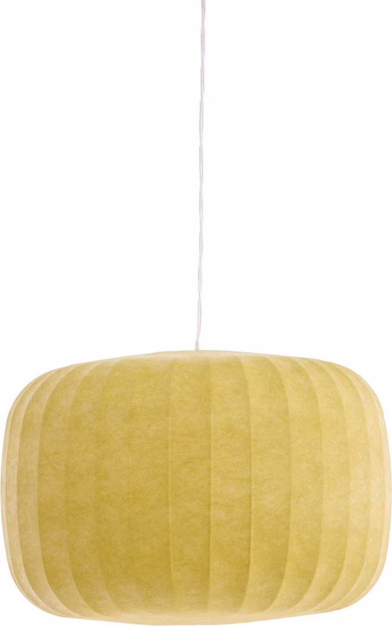 Lampada a sospensione - giallo - Lexa - plastica - E27 - 2958376 - Light & Living