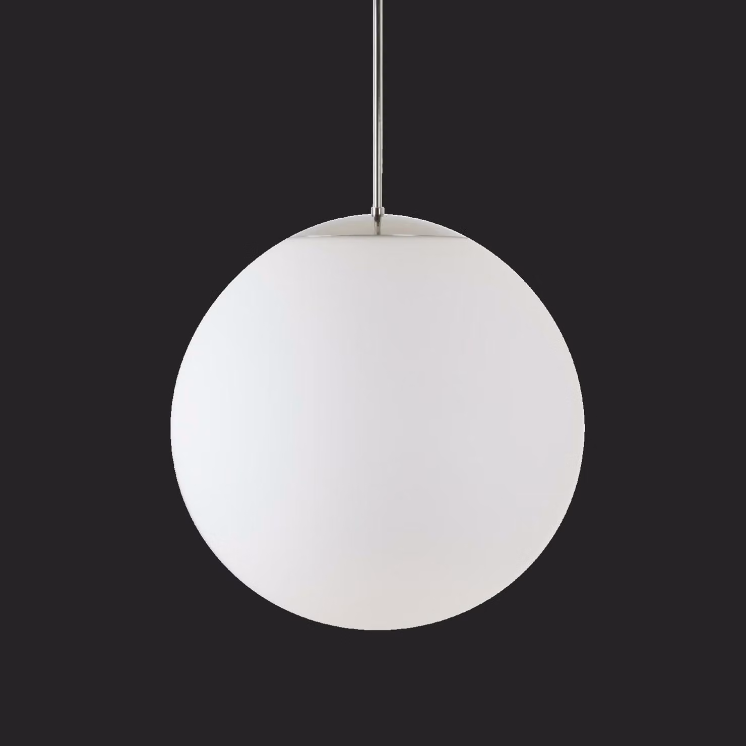 OSMONT ISI72707 ISIS P4 PM-M HP apparecchio a sospensione acciaio inox / bianco IP40 4000 K 58W LED combinazione di emergenza 3 h