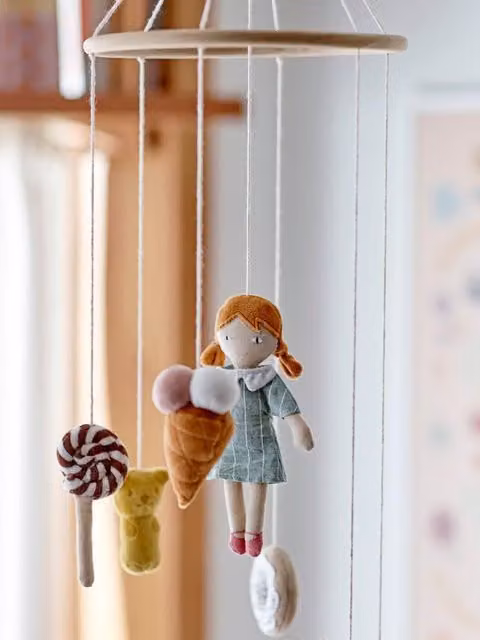 Cellula decorativa sospesa con animali multicolore Kenay Home per bambini