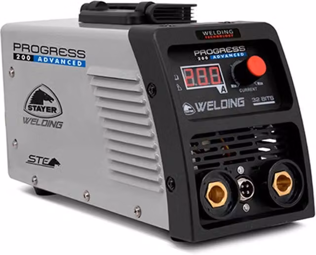 Saldatore Inverter MMA Stayer Progress 200 Advanced Grigio
