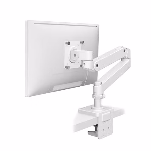 Ergotron – Braccio per monitor LX Pro Premium aggiornato, supporto da tavolo per monitor singolo – adatto a monitor piatti curvi ultrawide per computer fino a 34 pollici, da 1,8 a 10 kg, VESA 75 x 75